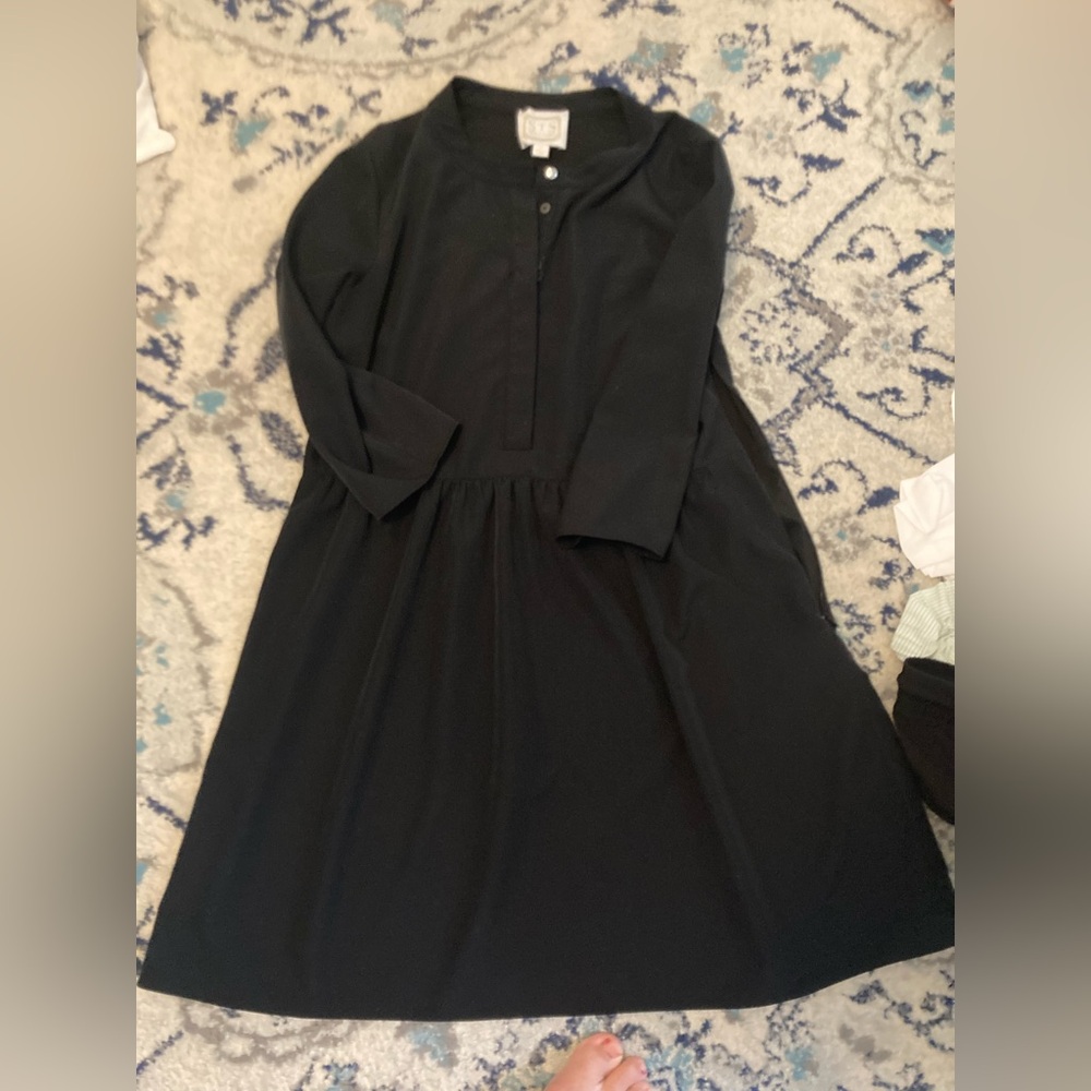 Sail to Sable Black Dress